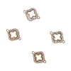 Four-leaf clover gold diamond-encrusted pendant decoration Item Picture